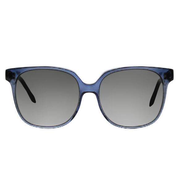 Victoria Beckham Refined Classic 53mm Square Sunglasses Blue - Picture 3 of 12